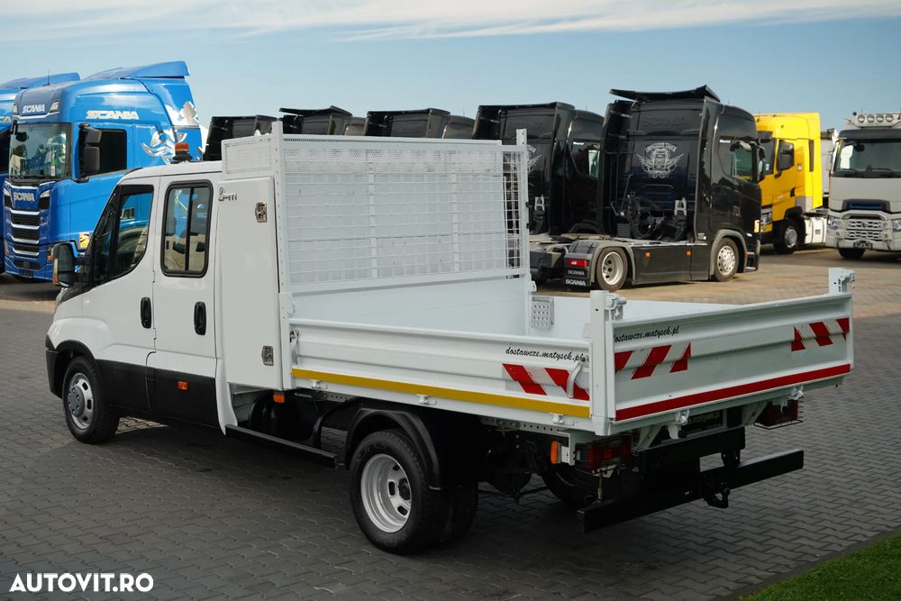 Iveco DAILY 35-180 / BASCULĂ DIN ALUMINIU / CU 6 LOCURI / DOUĂ / MANUALĂ / IMPORTATĂ - 18