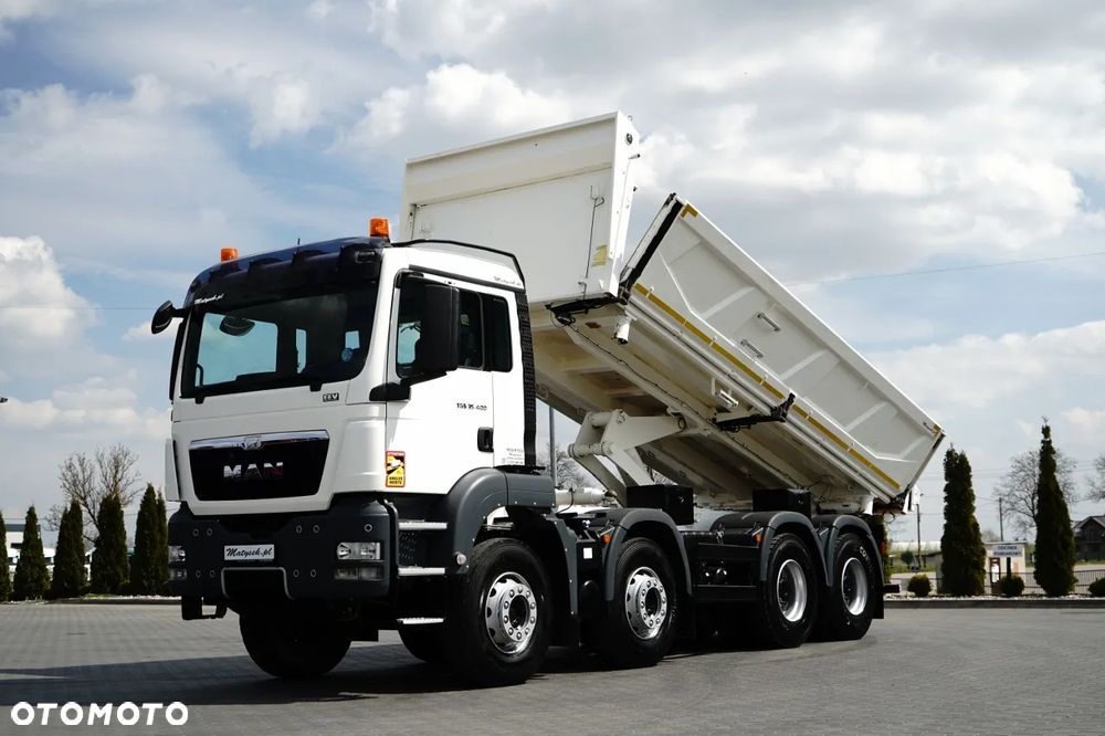 MAN TGS 35.400 / 8X4 / WYWROTKA 2 STR / HYDROBURTA / BORDMATIC / AUTOMAT / EURO 5 EEV - 2