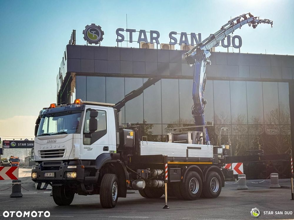 Iveco Iveco TRAKKER 450  6x6 PM 44 FLY JIB Żuraw Kosz - 2