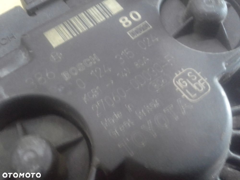 Alternator Toyota Corolla E12 1.4 VVT-i 0124315024 Bosch - 7