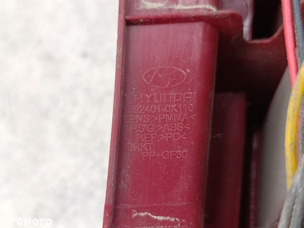LAMPA TYLNA LEWA HYUNDAI I10 FL I 92401-0X110 HATCHBACK - 8
