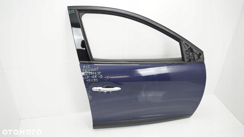 DRZWI PRAWY PRZÓD RENAULT MEGANE III 08-12R - 2