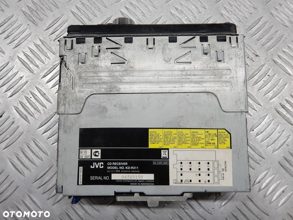 SKODA OCTAVIA I LIFT HB 2.0B RADIO KD-R311 - 5