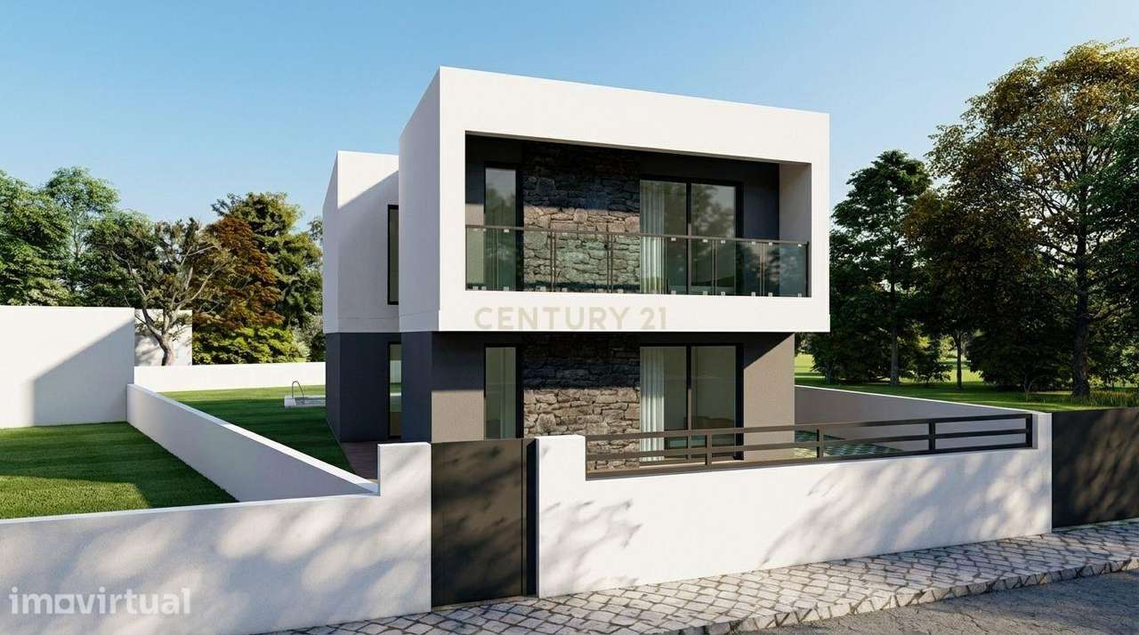 Terreno 607m2 para construção, com projeto Comunicação Prévia, Charnec - Grande imagem: 3/13