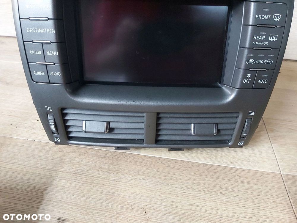 LEXUS LS III 430 wyświetlacz radia nawigacji ekran deski 86111-50100 - 2