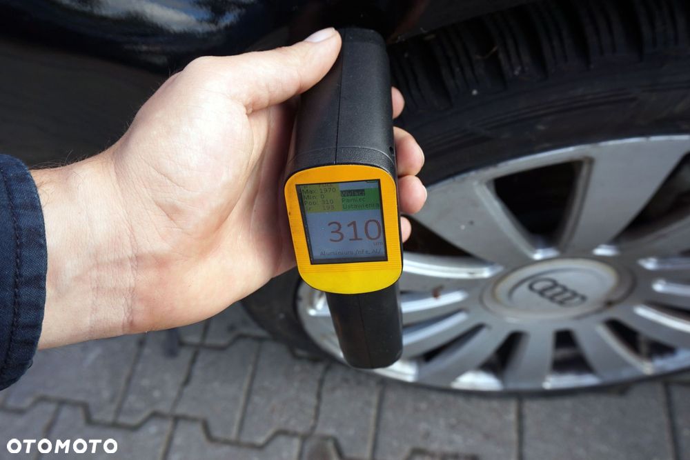 BŁOTNIK PRZEDNI LEWY A8 II D3 4E2 LIFT  CZARNY AUDI 2005-2010 - 6
