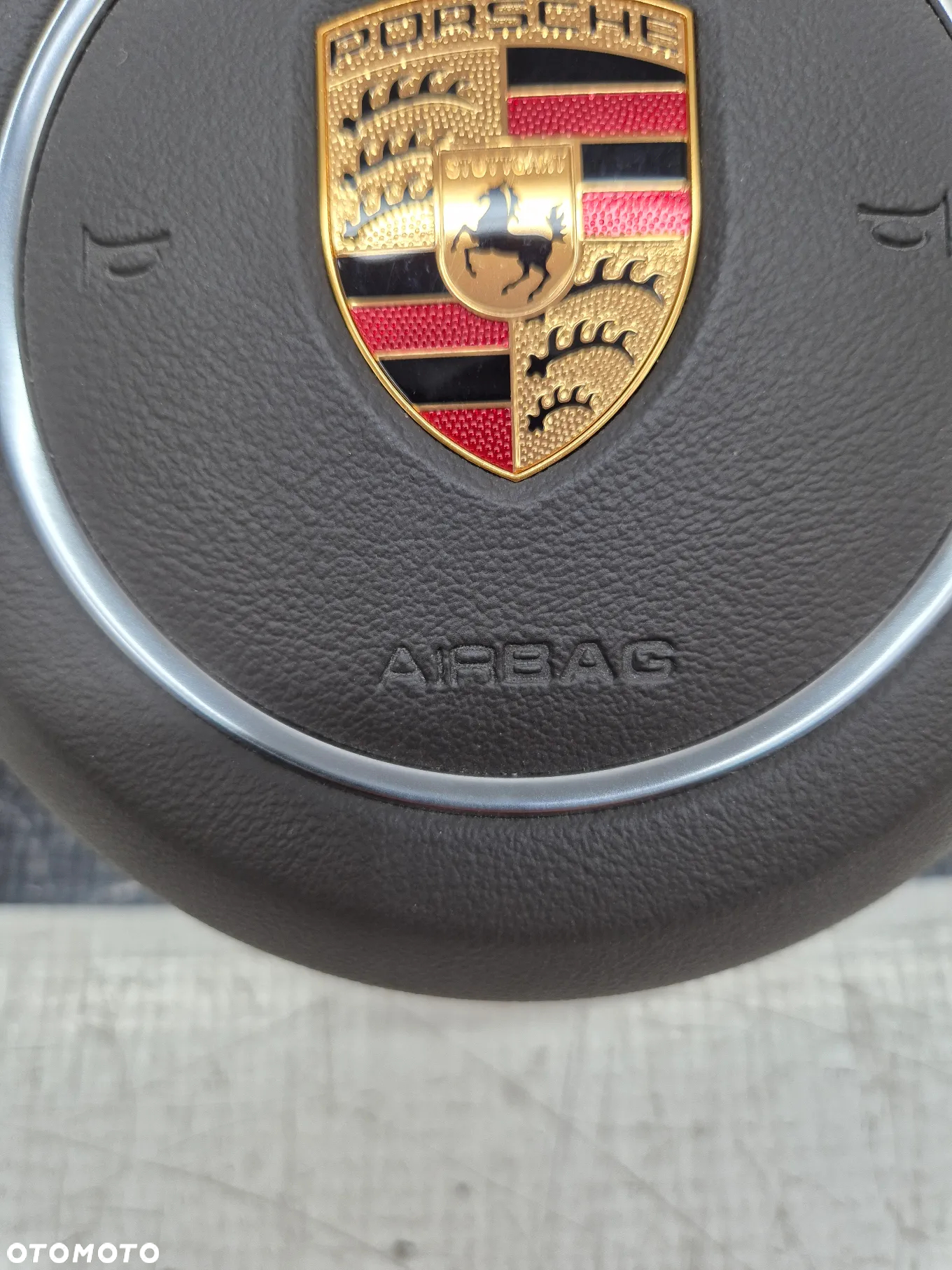 PORSCHE MACAN 911 PANAMERA CAYENNE TAYCAN CAYMAN PODUSZKA POWIETRZNA KIEROWCY AIRBAG BRĄZ - 3