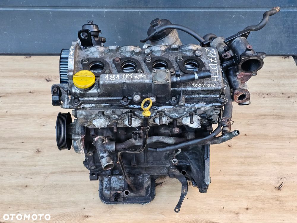 SILNIK SŁUPEK OPEL ASTRA H 1.7 CDTI Z17DTH 181000km NIEMCY OSPRZĘT BOSCH