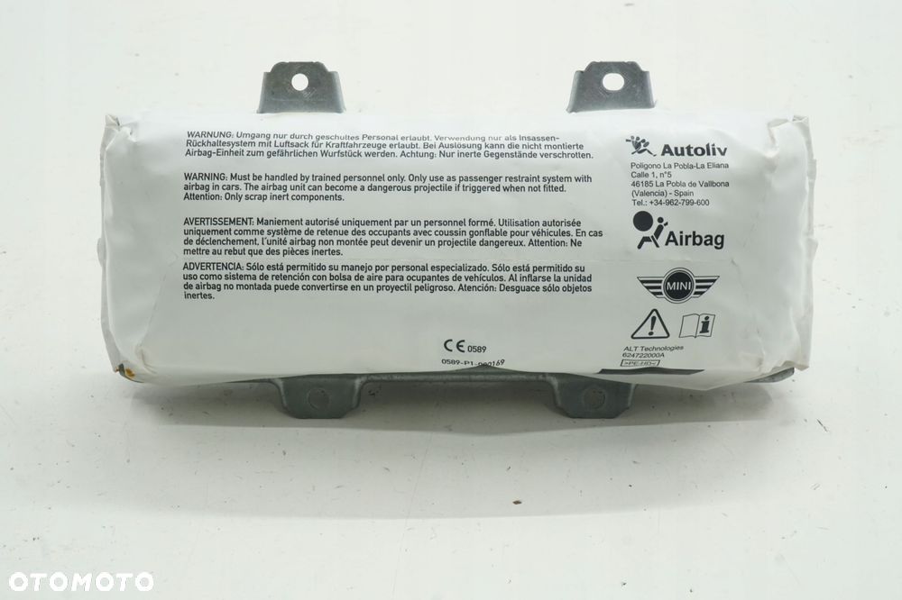 MINI COUNTRYMAN R60 13R PODUSZKA AIRBAG PASAŻERA 9811196 - 1