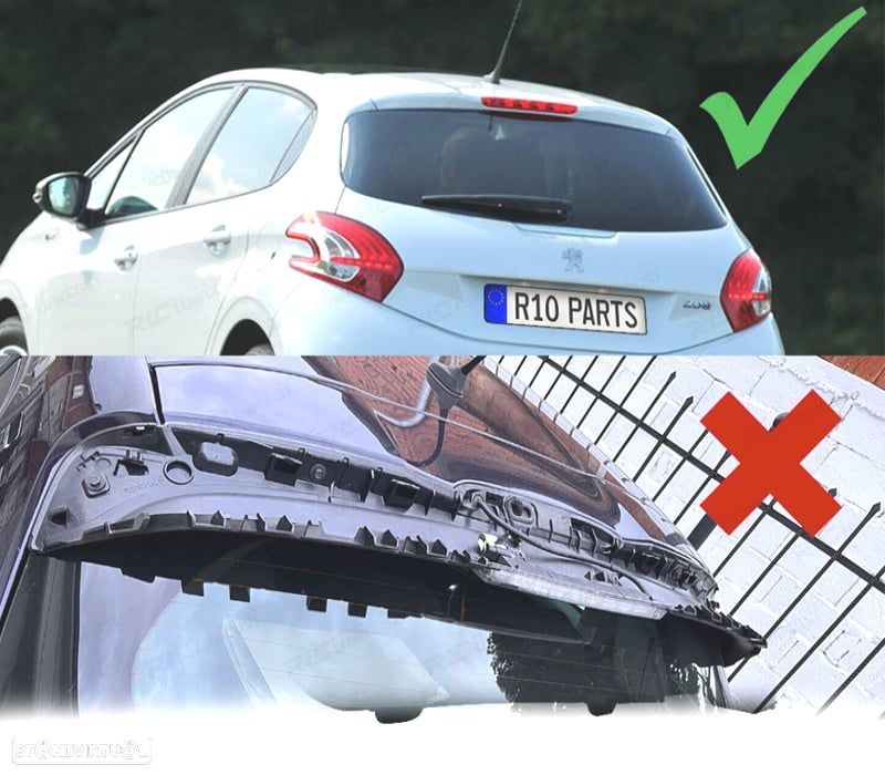 AILERON TRASEIRO PEUGEOT 208 12-15 - 2