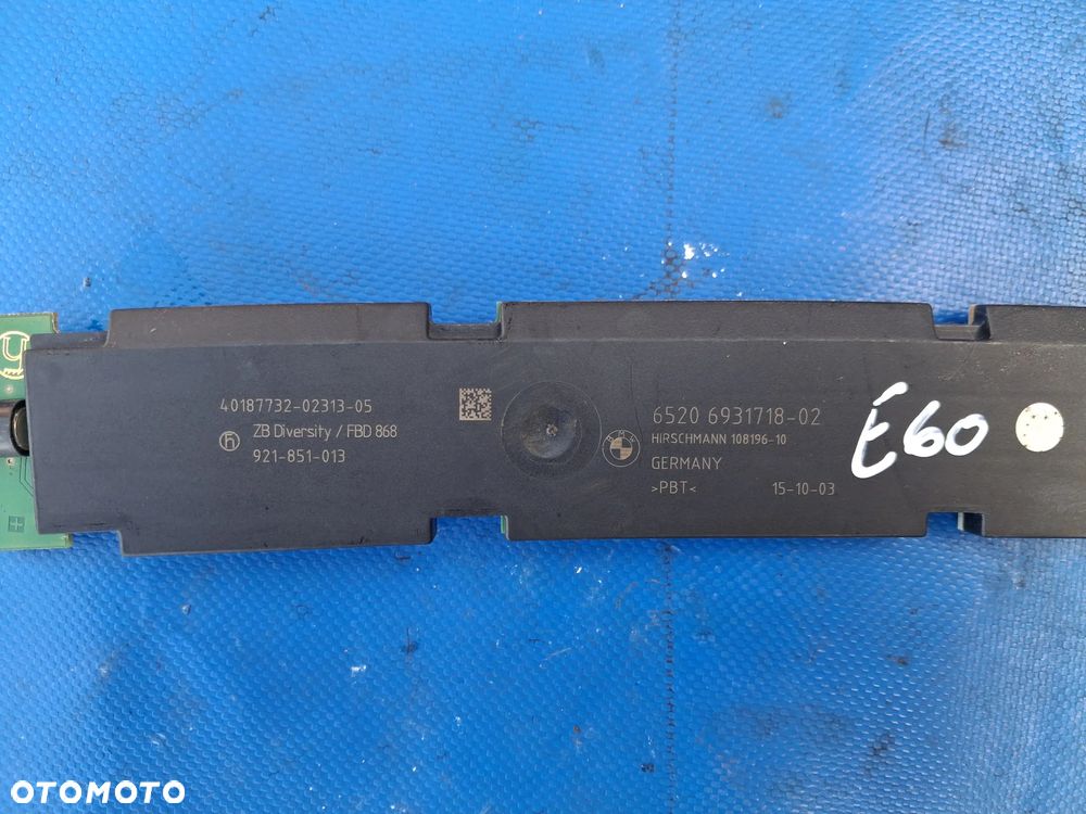 Wzmacniacz antenowy DIVERSITY BMW E60 E61 6931718 GWARANCJA 65206931718 - 2