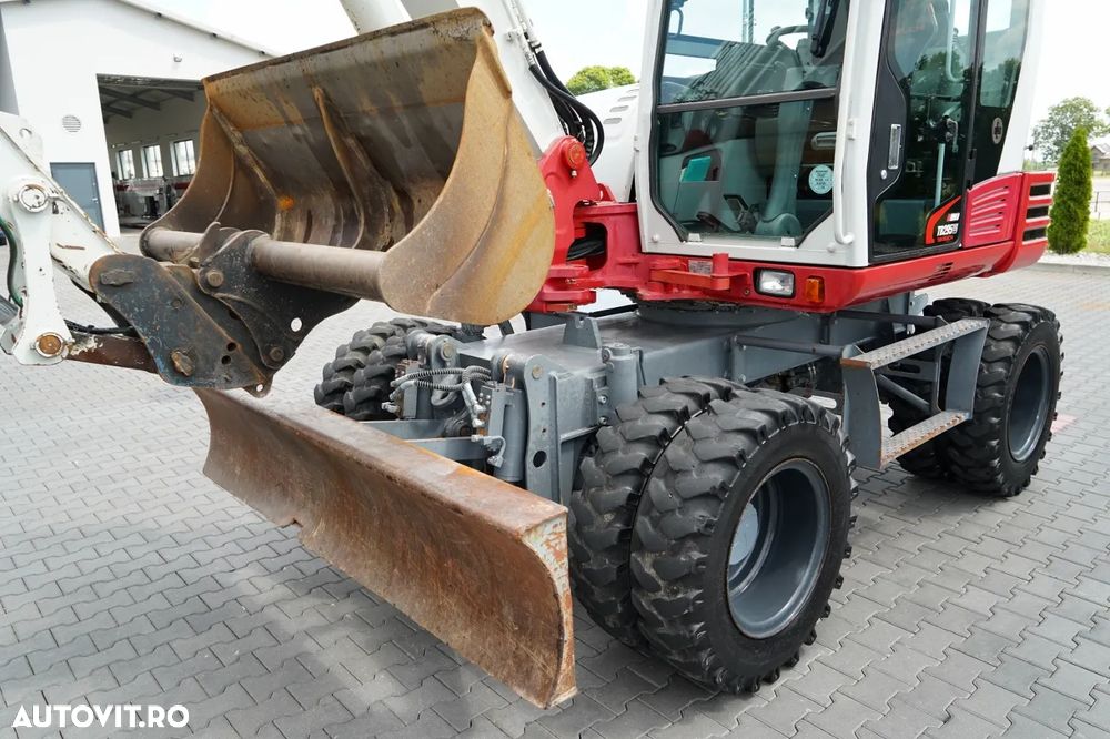 Takeuchi TB 295 W / EXCAVATOR PE ROȚI / 2016 / CONTRACT DE SERVICE POST-SERVICE - 12