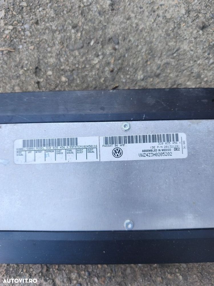 Amplificator audio sunet Volkswagen Passat B6 3C0035456K - 3