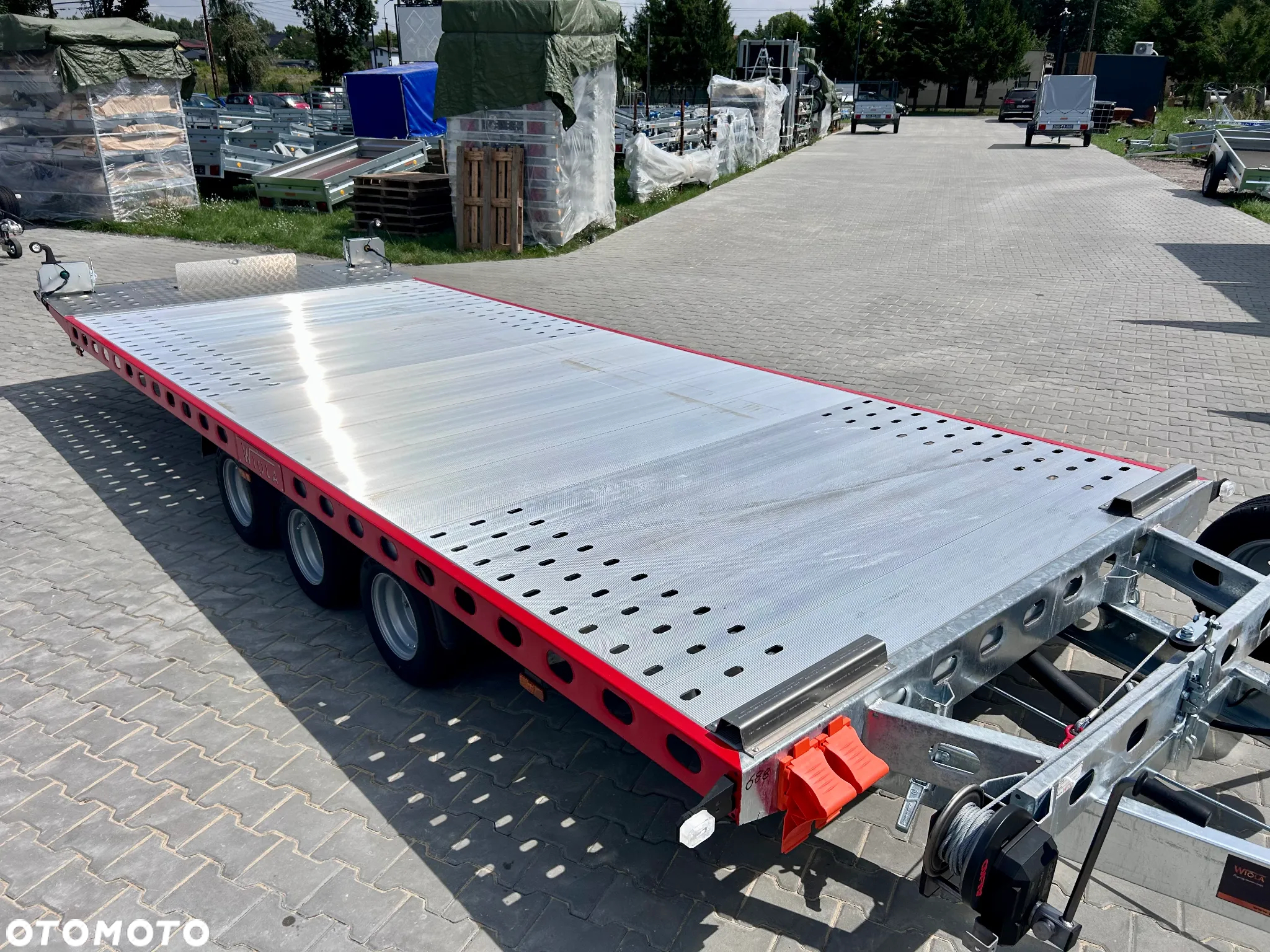 Wiola L35G50P / DOSTAWA ! / 500x207cm / UCHYLNA / 3 OSIE / PANELE ALU / DMC 3500 - 5
