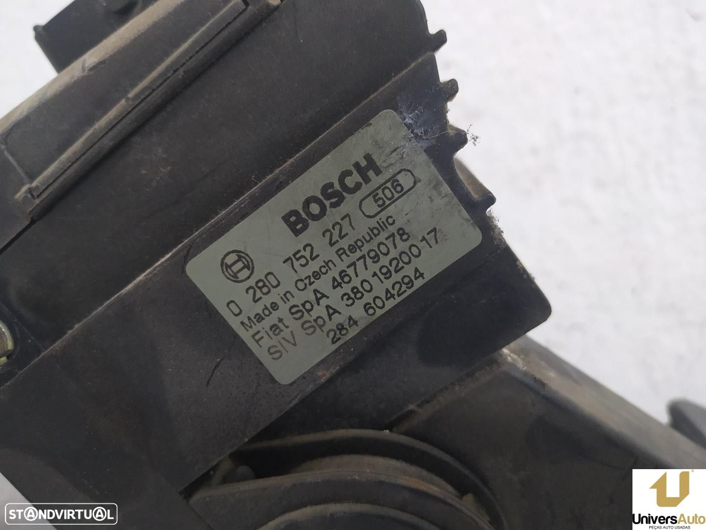 POTENCIOMETRO PEDAL FIAT STILO 2002 -0280752227 - 2