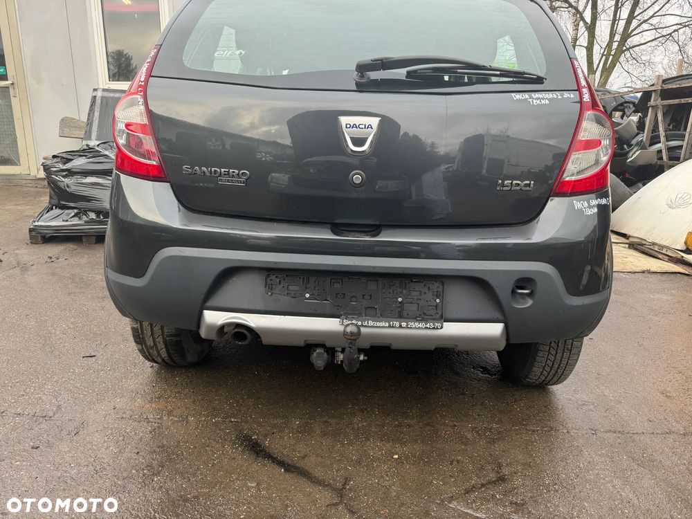DACIA SANDERO I STEPWAY ZDERZAK TYŁ TYLNY TEKNA - 1