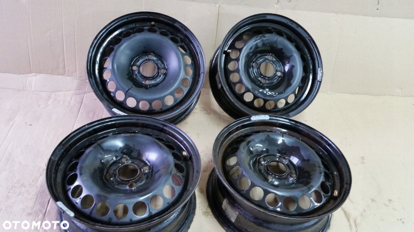 Felga stalowa 6Jx15 Opel Corsa D E 4x100 ET39 - 1