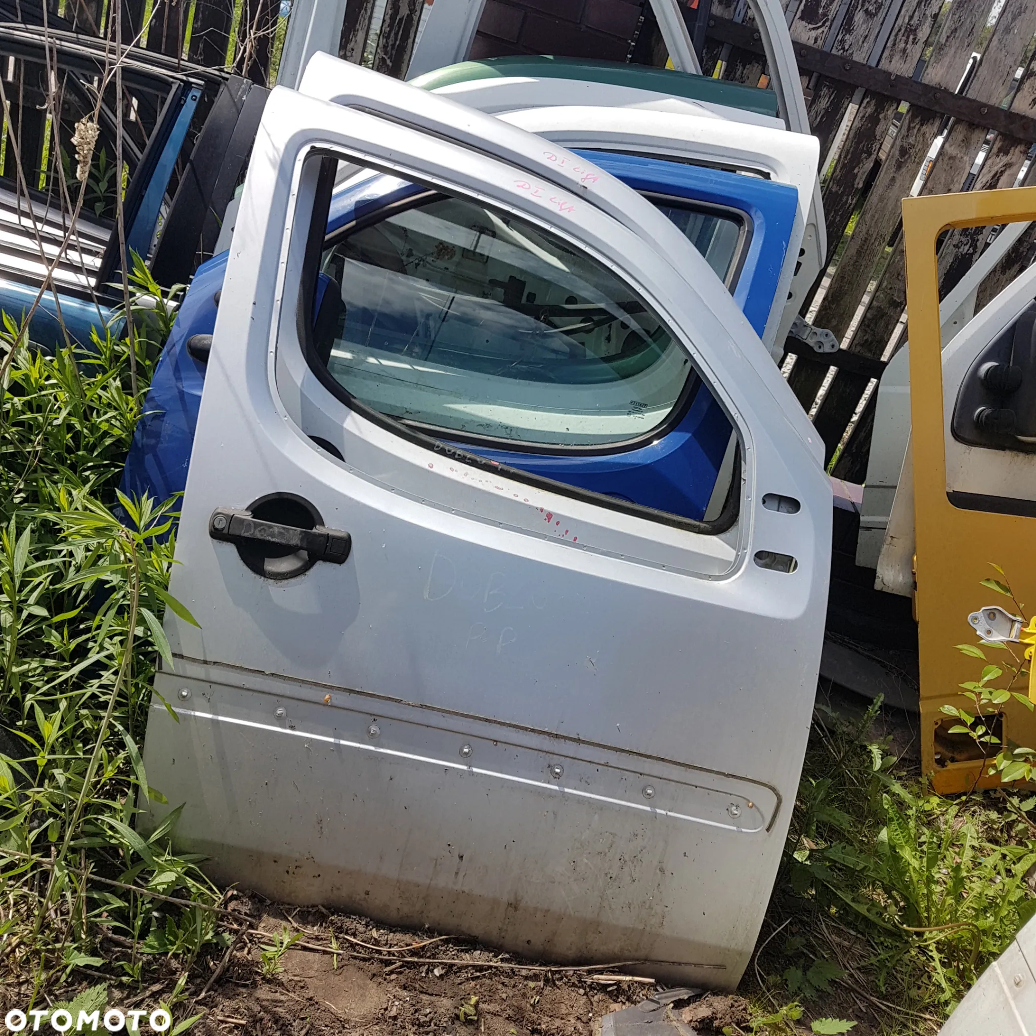 drzwi fiat doblo I doblo lift 01-08 r lewe prawe bez rdzy - 11