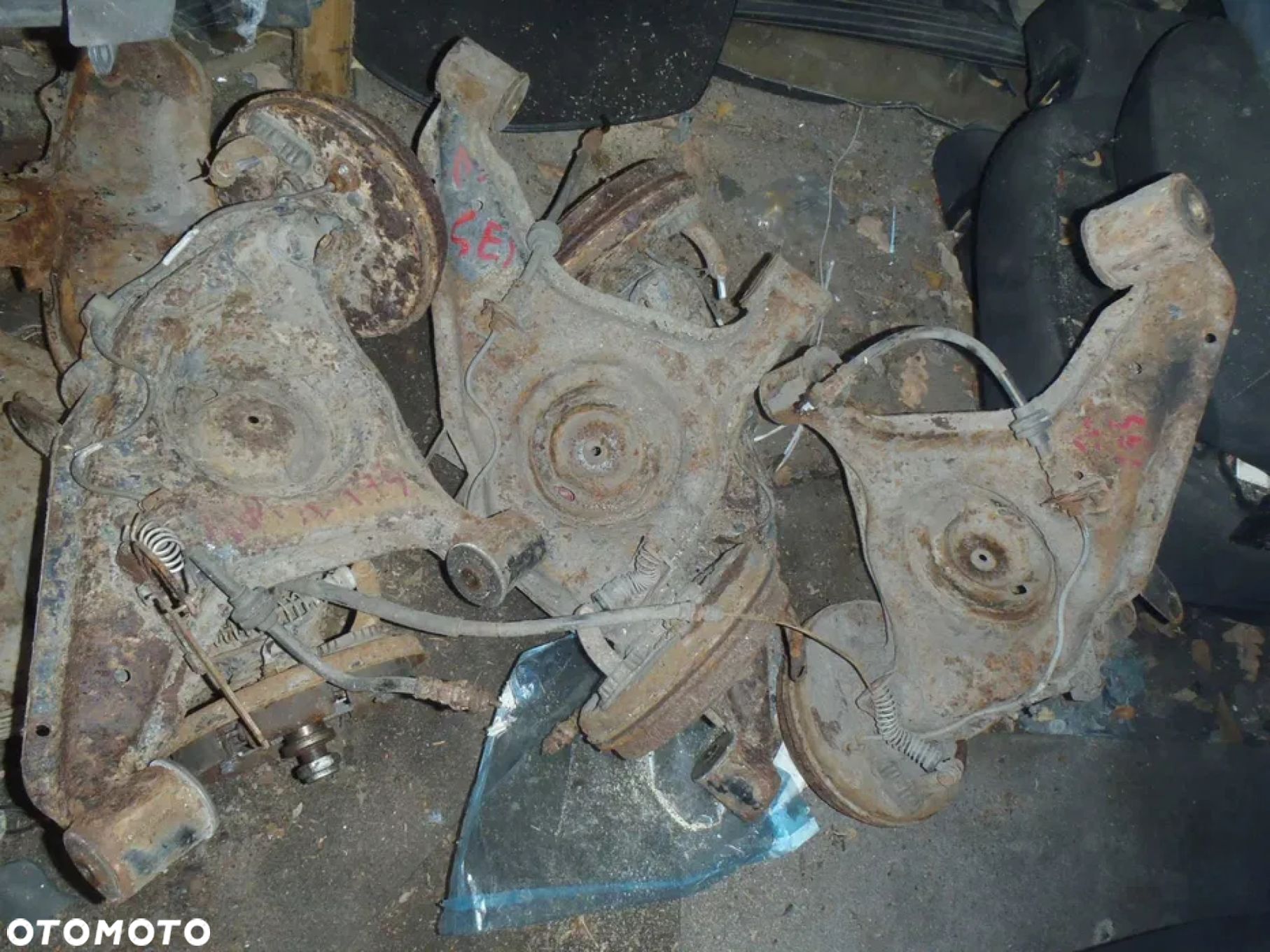 wahacz tylne tył fiat seicento cinquecento - 1