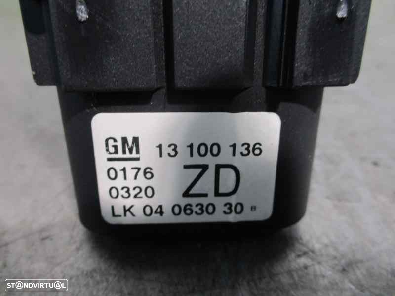 COMANDO LUZES TABLIER OPEL ASTRA H 2006 -13100136 - 1
