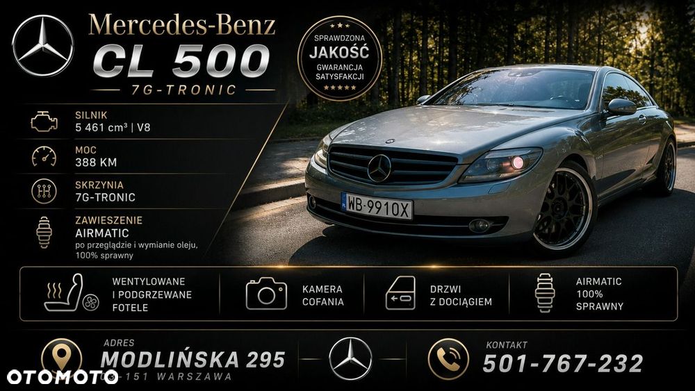 Mercedes-Benz CL 500 7G-TRONIC - 1