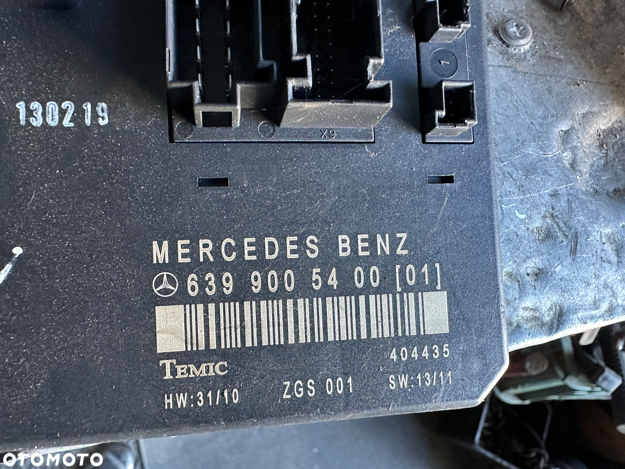 Mercedes VITO VIANO 639 moduł sam komfort     bsi   a6399005400 xenon - 2