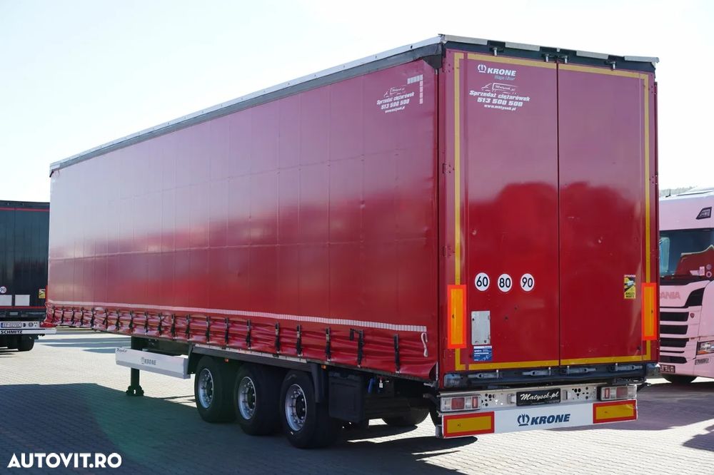 Krone CORTINĂ KRONE / MEGA / 2018 / AXĂ RIDICABILĂ / PLATĂ JOSĂ - 6