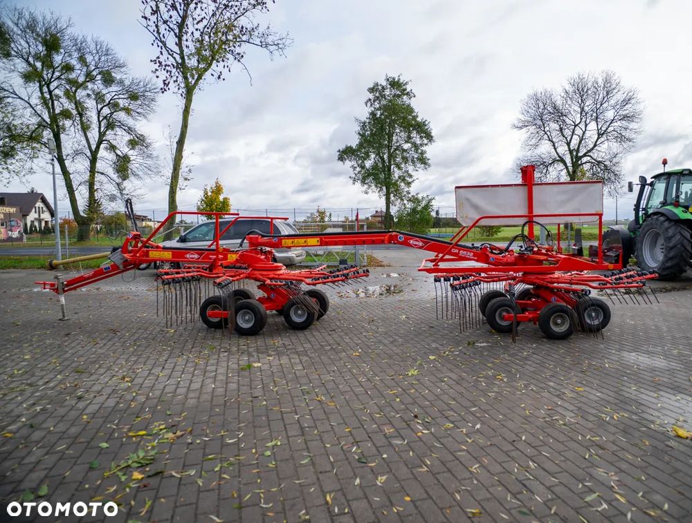 Kuhn ZGRABIARKA GA 6632 ZGRABIARKA KUHN Zapraszam Posiadam wiele maszyn Ciagnik Prasa Kosiarka - 14