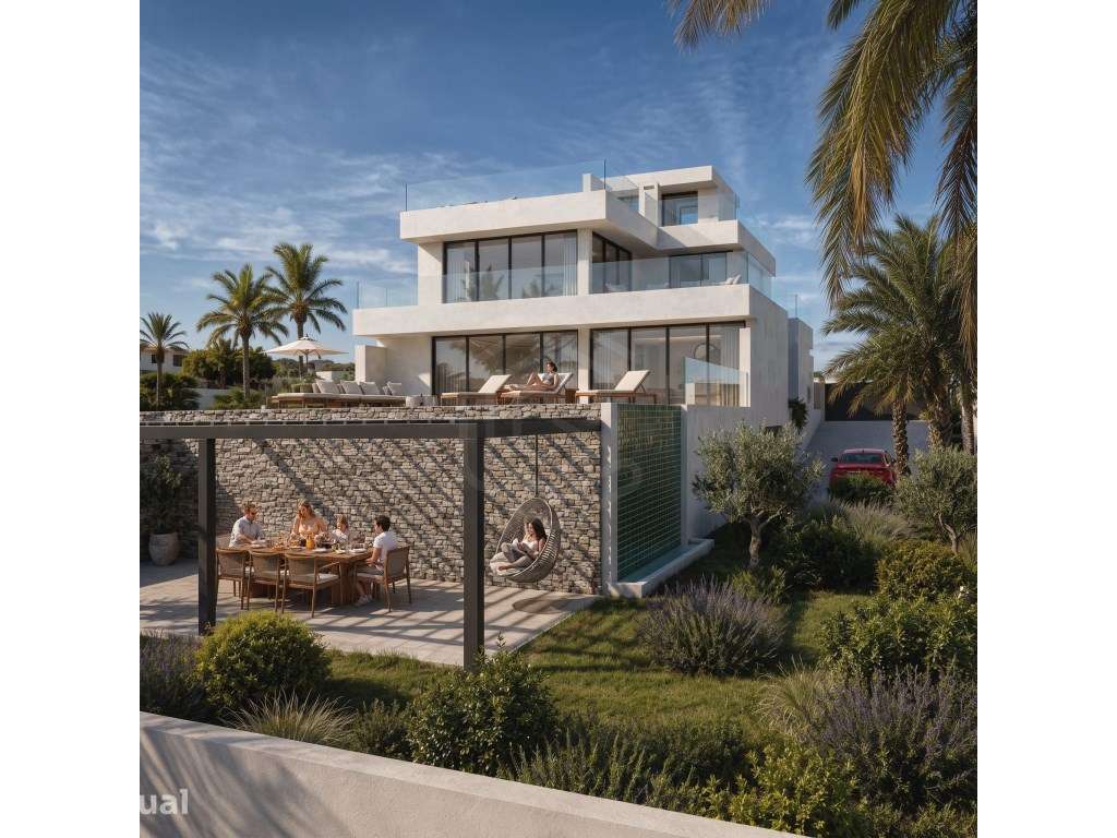 Moradia T4 com piscina em zona tranquila de Tavira, Algarve - Grande imagem: 2/38