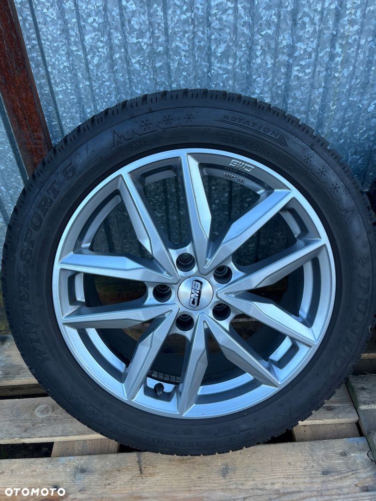 Alufelgi, Felgi CMS - C28 R17, AUDI, VW, KBA52366, Dunlop MS 21r - 4
