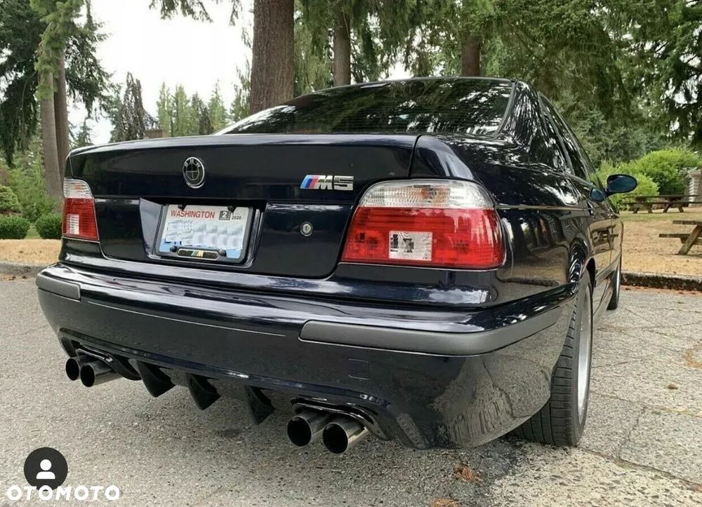 BMW 5 E39 M5 M PAKIET TYLNY DYFUZOR ZDERZAKA - 3