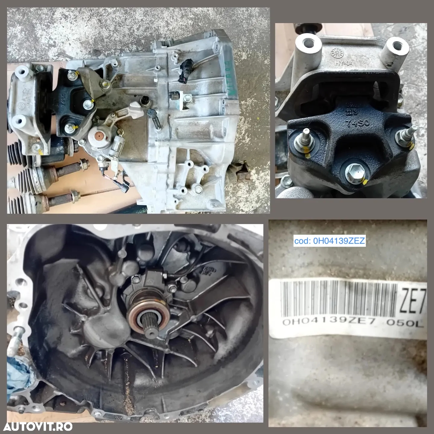 Suzuki Vitara LY 1.4 benzina hybrid AllGrip k14d 2015-prezent grup diferential fata spate / haldex planetara stanga dreapta fata spate cutie de viteze manuala 6 trepte kit ambreiaj - 6