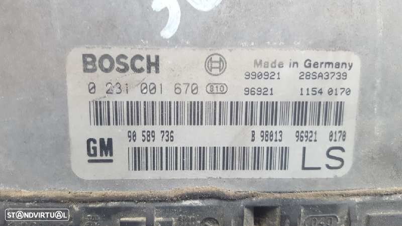 CENTRALINA MOTOR UCE OPEL ASTRA G FASTBACK 1999 -90589736 - 1