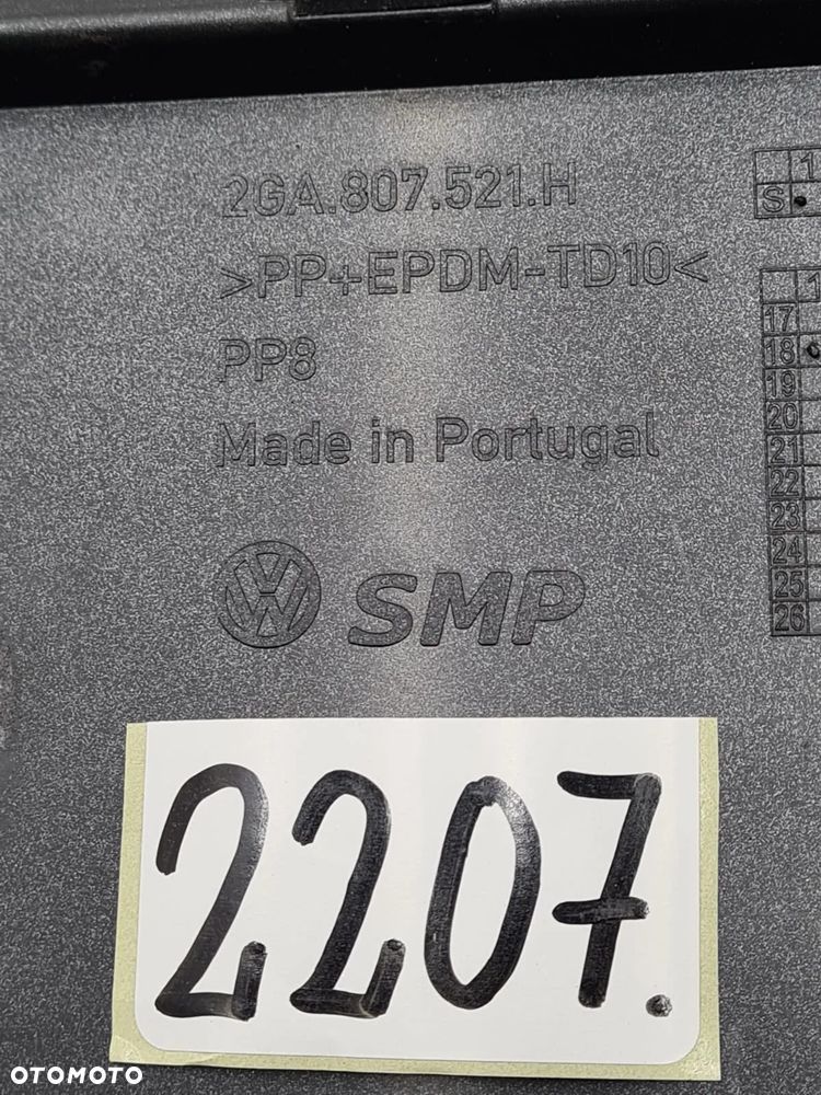 Volkswagen T-roc R-line od 20r 2GA807521A 4xpdc zderzak tył tylny - 9