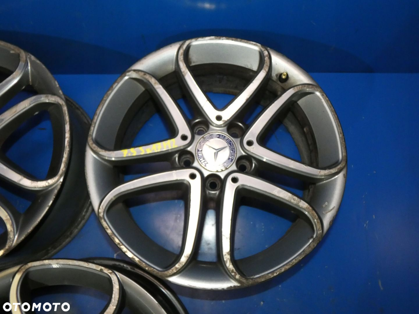 MERCEDES B W246 A W176 CLA W117 FELGA ALUMINIOWA 17 R17 ET52,5 - 2