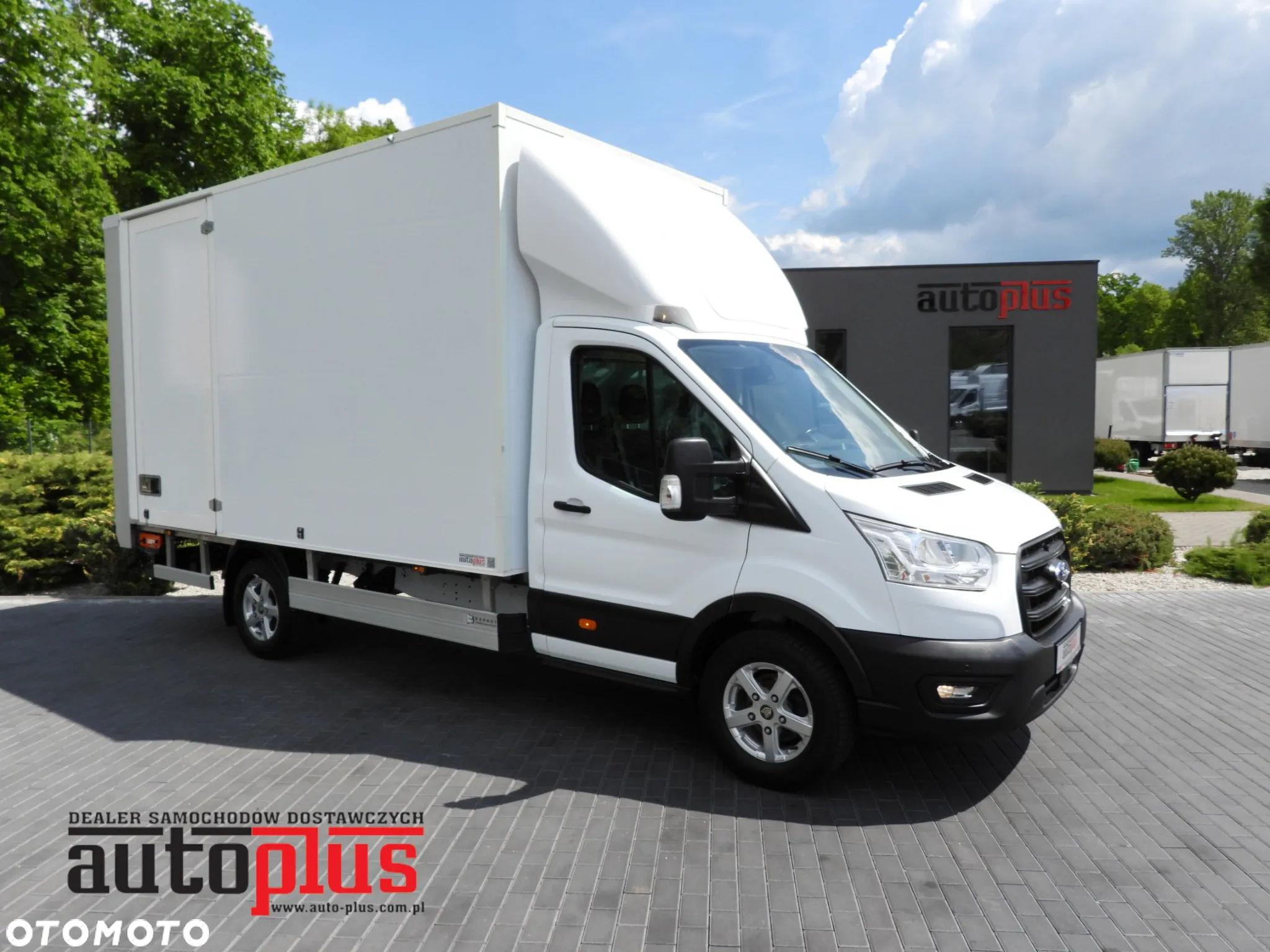 Ford TRANSIT  KONTENER WINDA 8 PALET TEMPOMAT LEDY KLIMATYZACJA 130KM [ G31822 ] - 2