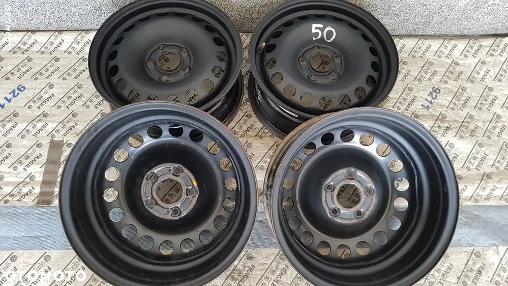 FELGI STALOWE  ORYGINAŁ OPEL5x105 6JX15 ET37 TMPS  ASTRA J  K MOKKA - 13