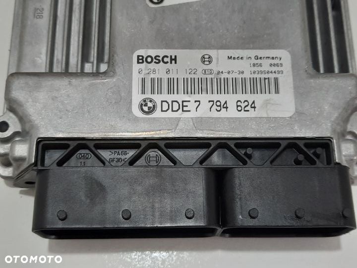 KOMPUTER STEROWNIK SILNIKA BMW E46 2.0D SLASK WYSYLKA VAT - 1
