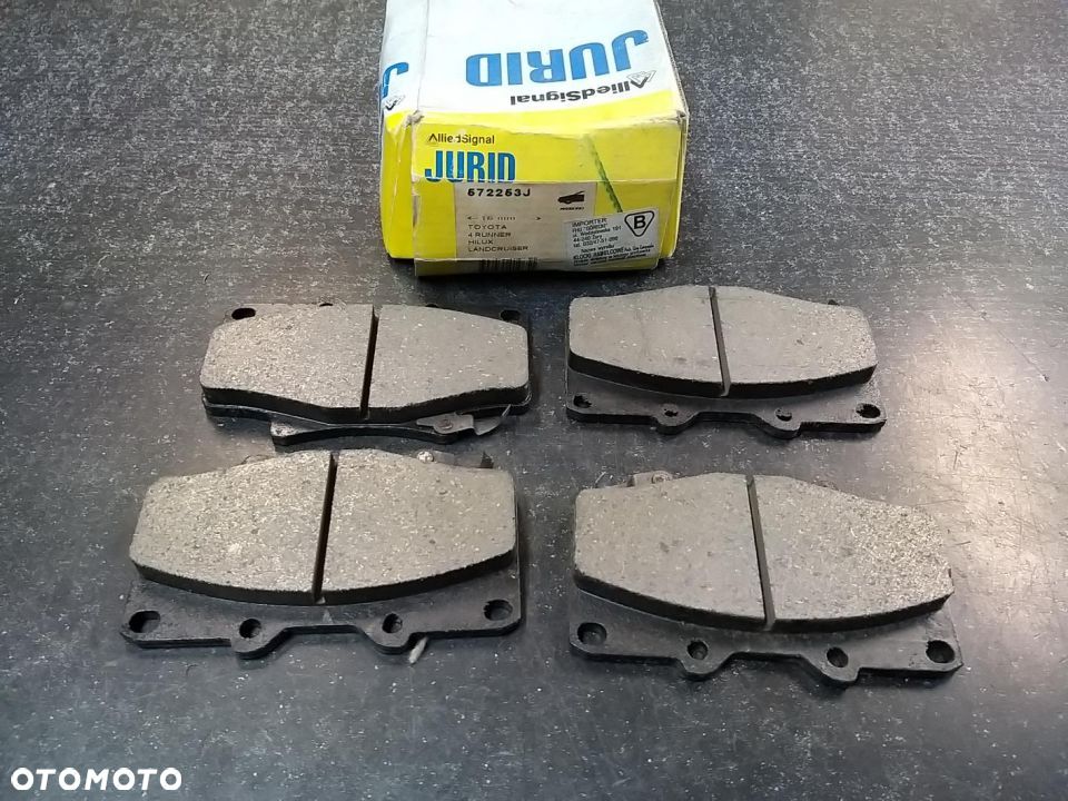 21775 KLOCKI HAM przód GR15 Z CZUJ TOYOTA 4 RUNNER, HILUX III, IV, LAND CRUISER,  80 2.0-4.5 01.79- - 1