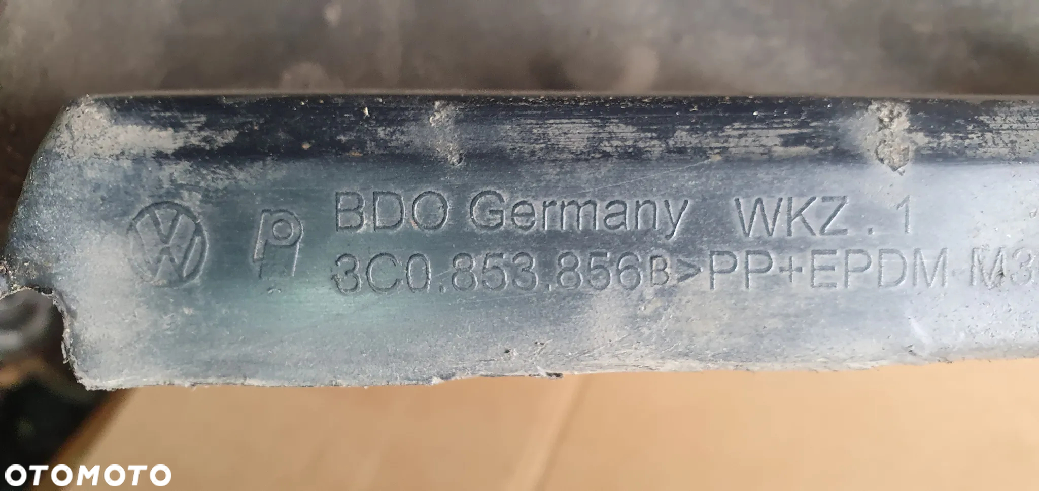 Listwa progowa osłona progu prawa VW Passat B6 3C0853856B - 8