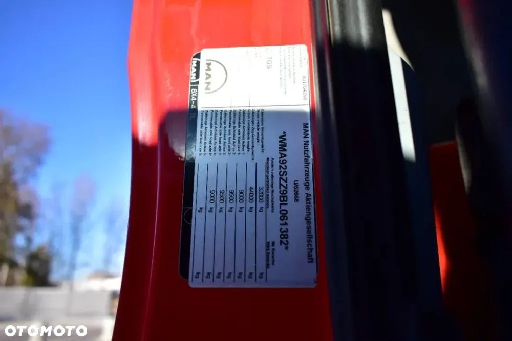 MAN TGS 35.400 8x4 Palfinger PK 34002 HDS Żuraw Wciągarka Cran Kran Winch Rotator - 24