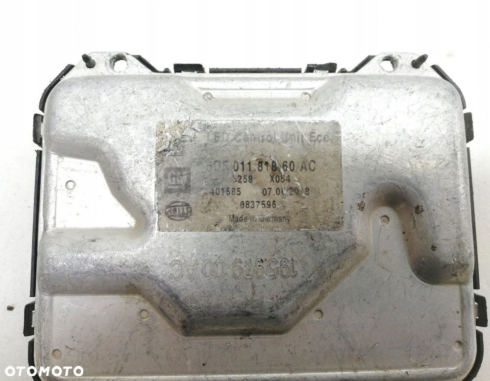 PRZETWORNICA MODUŁ ŚWIATEŁ LED CHEVROLET 5DF01181860/AC - 3