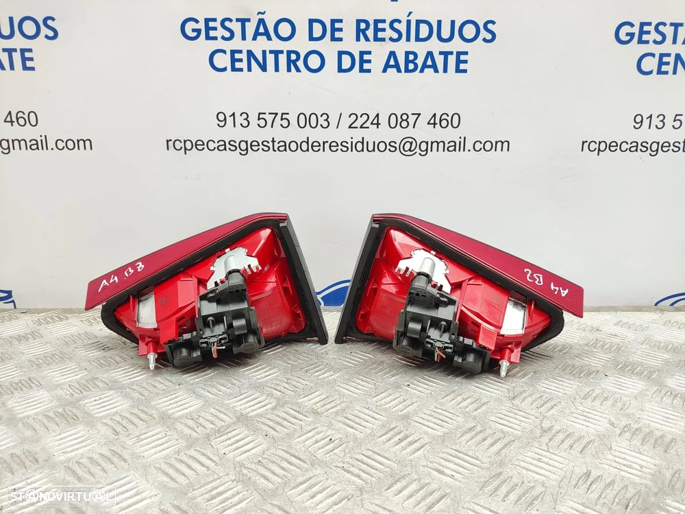 Farolim Mala Tras Traseiro Esquerdo Direito Original Audi A4 B8 8K Sedan Carro 8K5945093D 8K5945094D 2007 - 2015 - 6