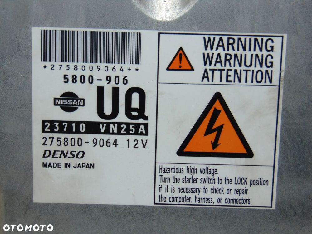 Komputer sterownik silnika 23710VN25A 275800-9064 Nissan Navara D22 2 II 2.5 diesel 00-04r - 8