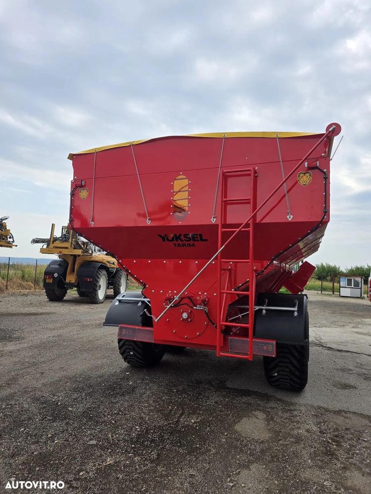 Alta Remorca transfer cereale Yuksel Tarim G30 - 10
