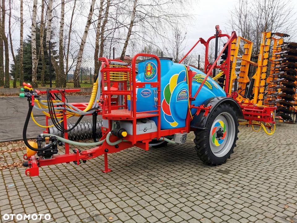 Opryskiwacz Polowy Ciągany Biardzki 1200L 1500L 2000L 2500L 3000L Lanca Hydrauliczna / Hydrauliczna - 12