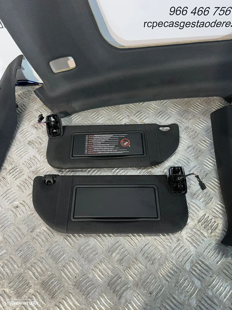 .Conjunto Interior Tecto Cúpula Preto Original PSA Citroen DS DS5 Chic 2011 - 2018 - 10