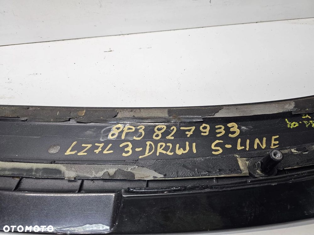 LOTKA SPOILER KLAPY TYŁ S LINE AUDI A3 8P3 8P3827933 LZ7L - 14