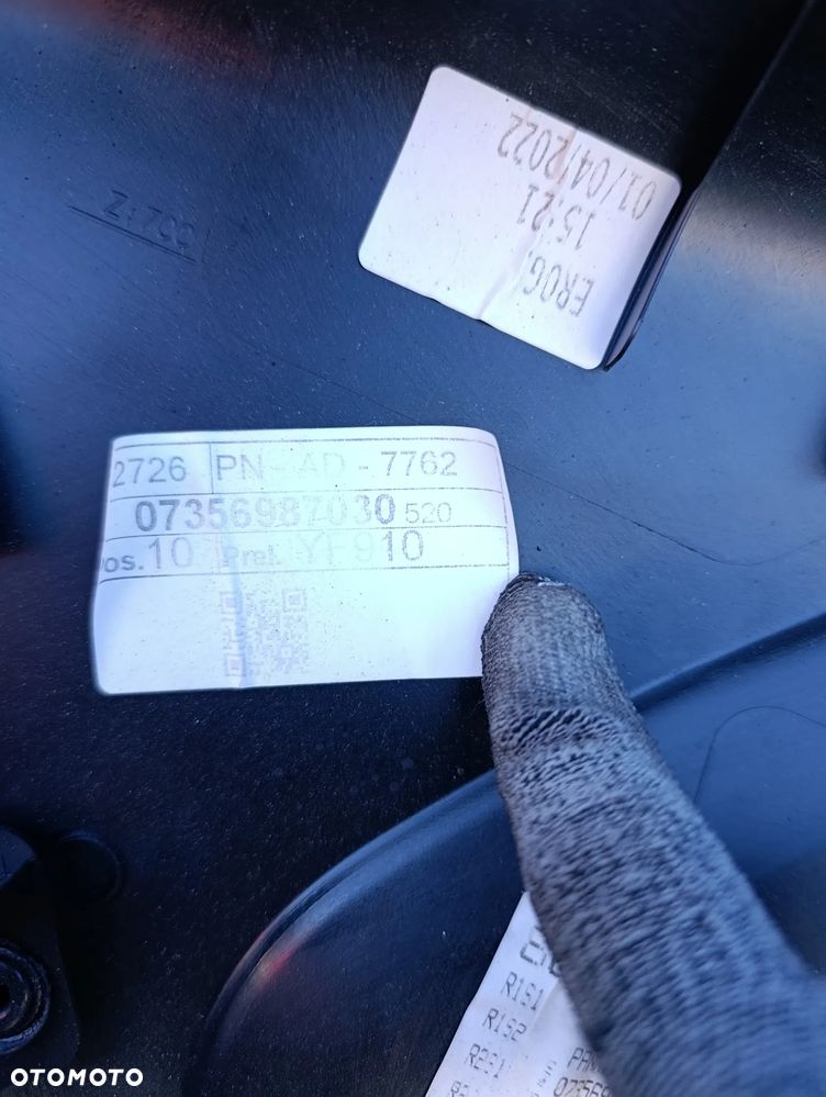 JEEP RENEGADE 4Xe TAPICERKA BOCZEK DRZWI PRAWY PRZÓD 07356987030 - 6