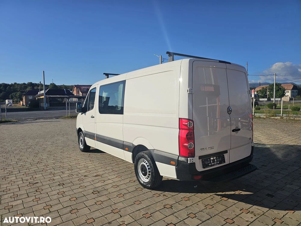Volkswagen Crafter TDI  Mixt 6 Locuri + Marfă 160C.P. Climă - 17